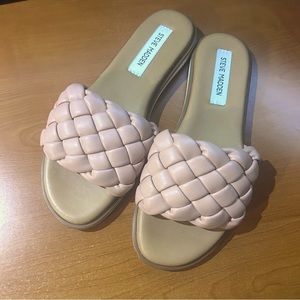 Steve Madden Women’s Paislee Flat Sandal - Blush Size 8
